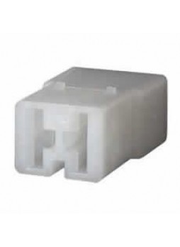 6.30mm Multiple Connector Female Receptacle Housing - 2 Way Horizontal