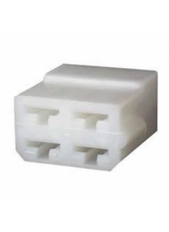 6.30mm Multiple Connector Female Receptacle Housing - 4 Way
