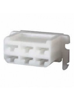 6.30mm Multiple Connector Female Receptacle Housing - 6 Way