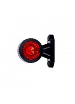 Red/White Universal LED Outline Marker Lamp - 12/24V