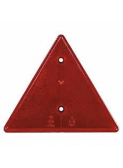 Red Reflector Triangle, Two-Hole Fixing