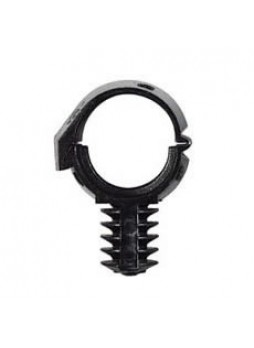 Black Nylon Clamping Chassis Clips - 10NW