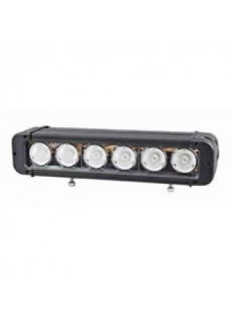 6 x 10W CREE LED Flood Light Bar with Lead and Sealed Connector - 12/24V