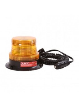 Amber Low Profile LED Beacon with Magnetic Fixing - 12-110V