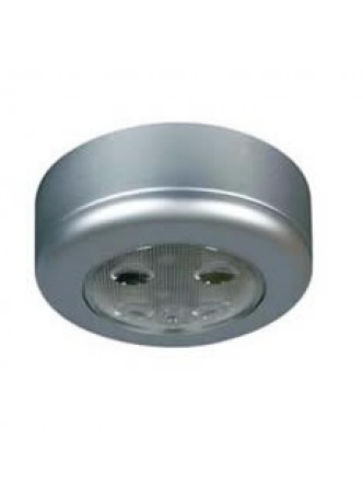 Silver LED Roof Lamp with Switch - 12/24V
