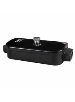 Black 8-Way Phenolic Junction Box with Waterproof Glands and Gasket
