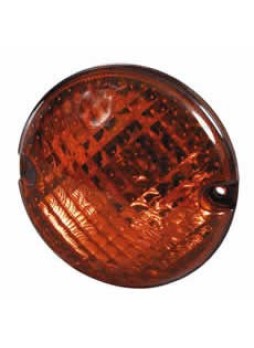 Front Direction Indicator Lamp with Econoseal Plug - 95mm diameter, 12V 21W Bulb