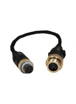 Adaptor 4 Female 4 Pin Screw Connector to Female S Video Screw Connector