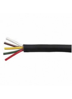 5 Core Thin-Wall PVC Trailer Cable - 1mm² x 30m