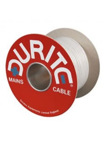 3 Core PVC Mains Cable - 0.75mm x 30m